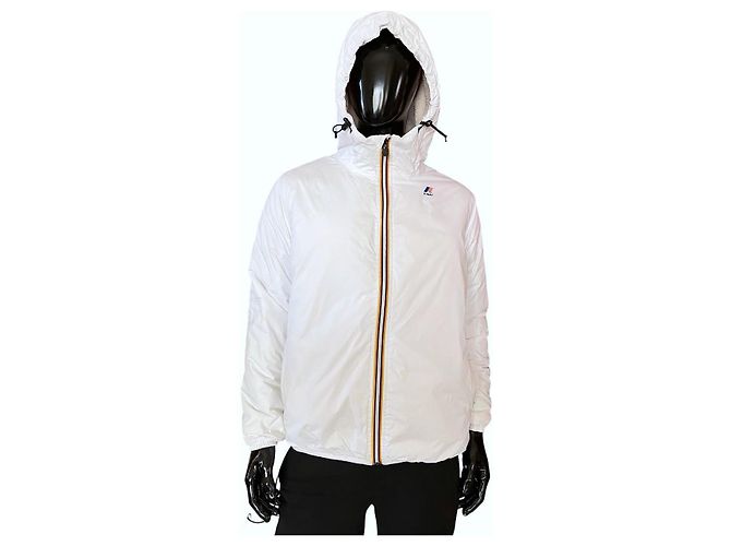 K-Way Windjacke Weiß Herren - Ansicht 2
