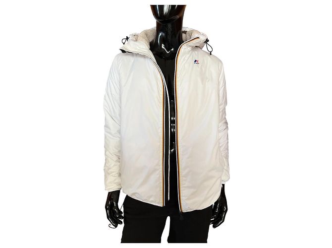 K-Way Windjacke Weiß Herren - Ansicht 5