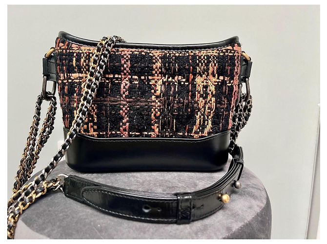 Chanel Piccola borsa hobo Gabrielle Nero - vista 3