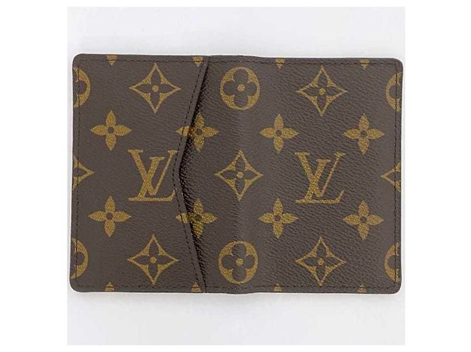 Organizer Organizzatore per schede Monogram Louis Vuitton Marrone Monogramma - vista 6