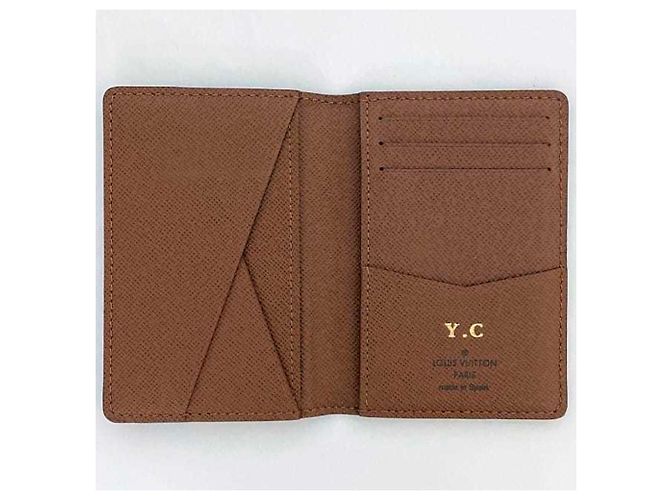Organizer Organizzatore per schede Monogram Louis Vuitton Marrone Monogramma - vista 7