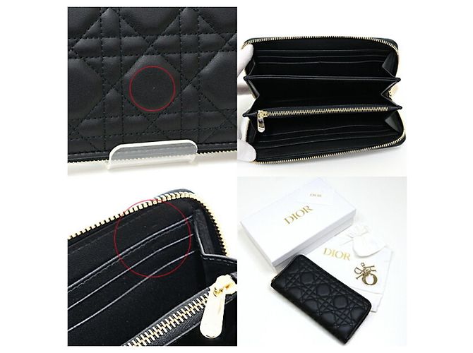 Cartera Lady Voyageur Christian Dior Negro - vista 3