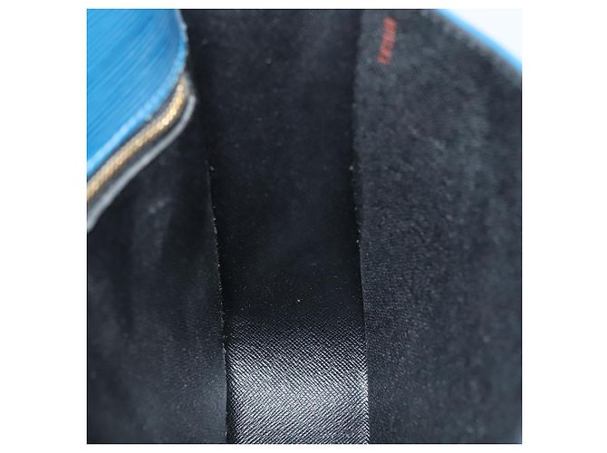 Saint-Cloud LOUIS VUITTON Bolsa de Hombro Epi Saint Cloud GM Azul Toledo M52195 LV Auth ep5940 - vista 23