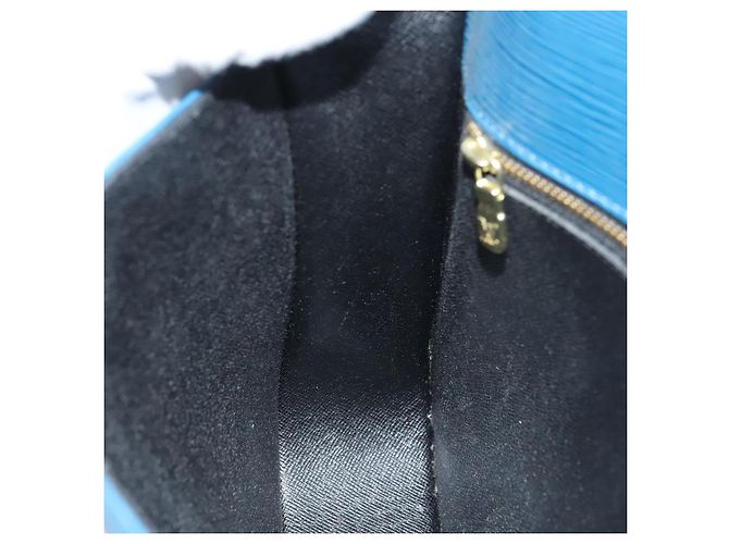 Saint-Cloud LOUIS VUITTON Bolsa de Hombro Epi Saint Cloud GM Azul Toledo M52195 LV Auth ep5940 - vista 24