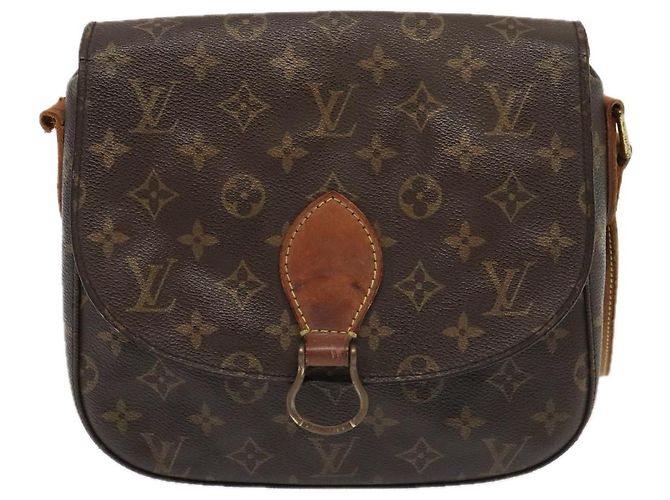 Saint-Cloud LOUIS VUITTON Monogram Saint Cloud GM Borsa a Spalla M51242 LV Auth bs18393 Monogramma - vista 13