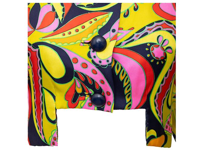 Autre Marque Set di abito in seta vintage e giacca Multicolore - vista 10
