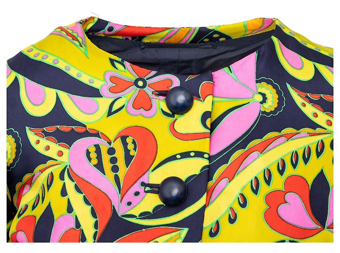 Autre Marque Set di abito in seta vintage e giacca Multicolore - vista 12