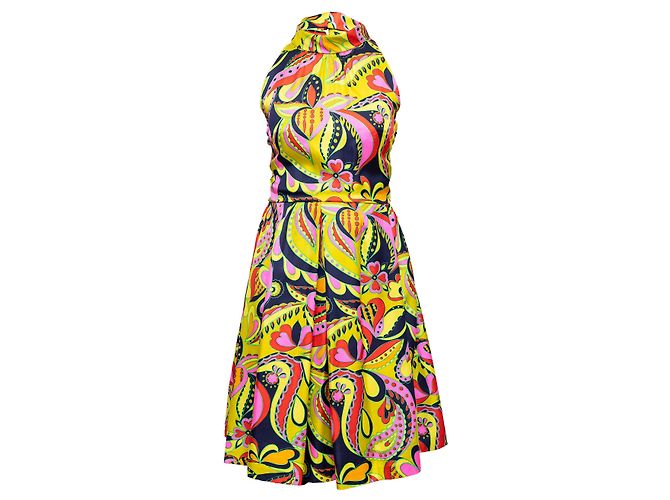 Autre Marque Set di abito in seta vintage e giacca Multicolore - vista 3