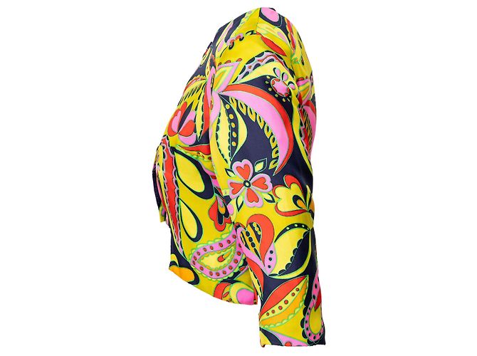 Autre Marque Set di abito in seta vintage e giacca Multicolore - vista 6