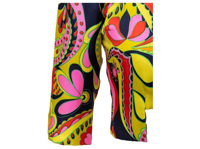 Autre Marque Set di abito in seta vintage e giacca Multicolore - vista 9