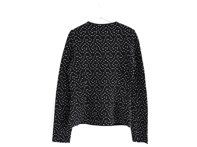 Giacca maculata nera e bianca Emporio Armani Nero - vista 5