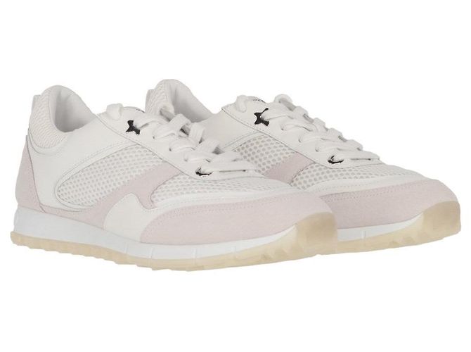 Jimmy Choo Java White Leather Sneakers - 2020s - view 2