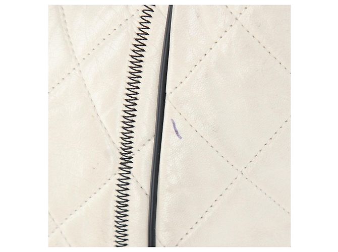 Chanel Beiger Matelassé Leder Tote - 2000er - Ansicht 9