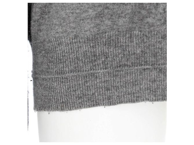 Grauer Wollpullover mit Kapuze von Alexander Wang - 2010er Jahre - Ansicht 5