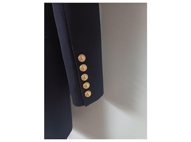 Balmain Midikleid im Tailored-Stil Schwarz - Ansicht 6