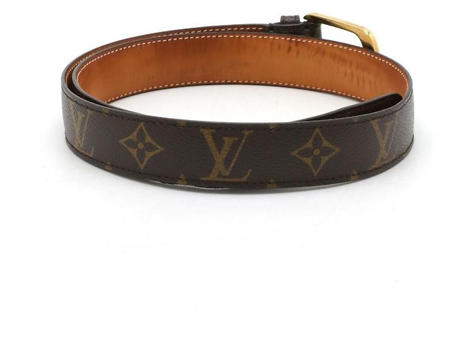 Louis Vuitton Monogram Ellipse Gürtel Golden Metallisch - Ansicht 2