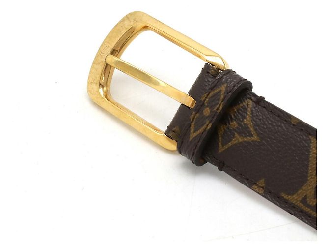 Louis Vuitton Monogram Ellipse Gürtel Golden Metallisch - Ansicht 3