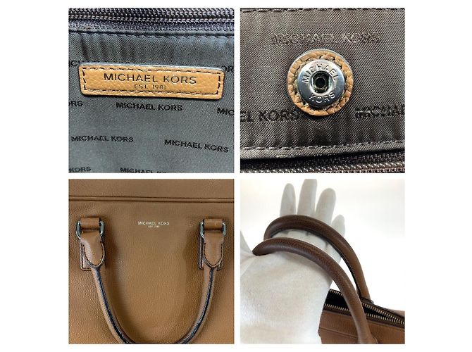 Michael Kors Leather Russell Briefcase - view 4