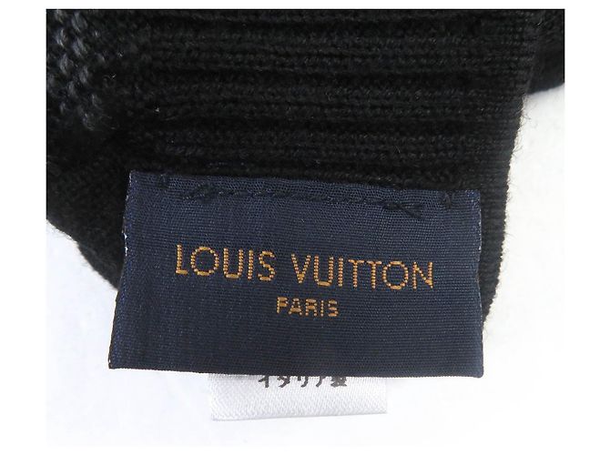 Damier Strickhandschuhe Louis Vuitton M70006 Schwarz - Ansicht 6