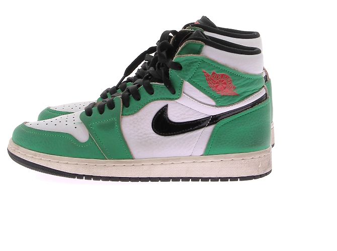 Nike JORDAN Trainer T.EU 40 Leder Grün - Ansicht 3