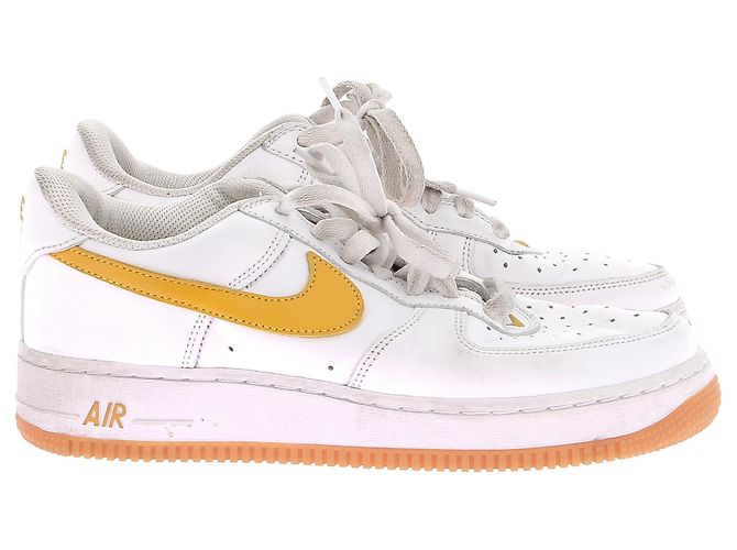 Nike-Sneaker T.EU 40 Leder Weiß - Ansicht 2