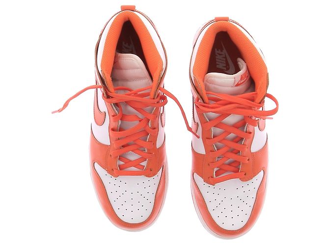 Nike-Sneaker T.EU 40.5 Leder Orange - Ansicht 6