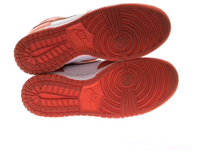 Nike-Sneaker T.EU 40.5 Leder Orange - Ansicht 7