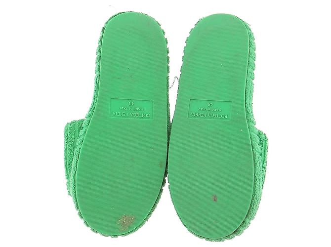 Sandali Bottega Veneta T.EU 40 Tessuto Verde - vista 7