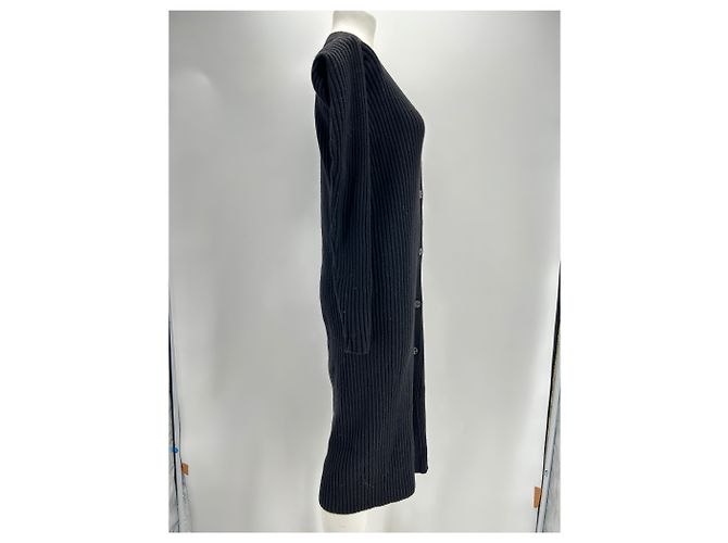 Céline Celine Kleid T.International M Wolle Schwarz - Ansicht 3