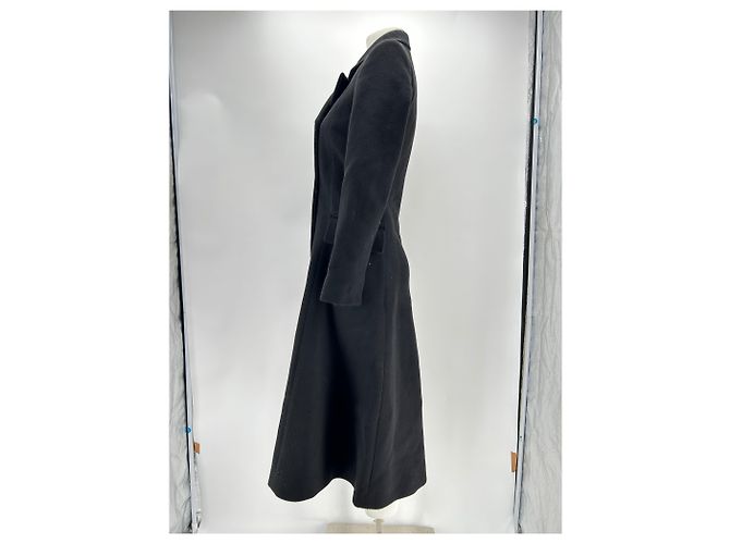 Céline Abrigos Celine T.International S Lana Negro - vista 4