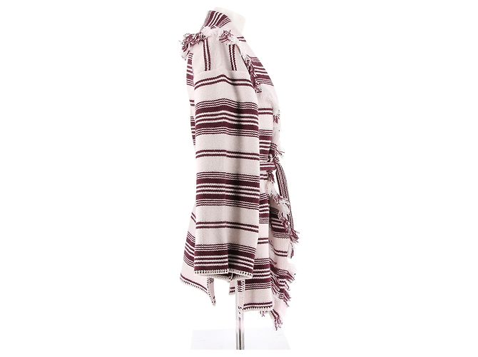 Dior Jacken T.FR 40 Wolle Bordeaux - Ansicht 3