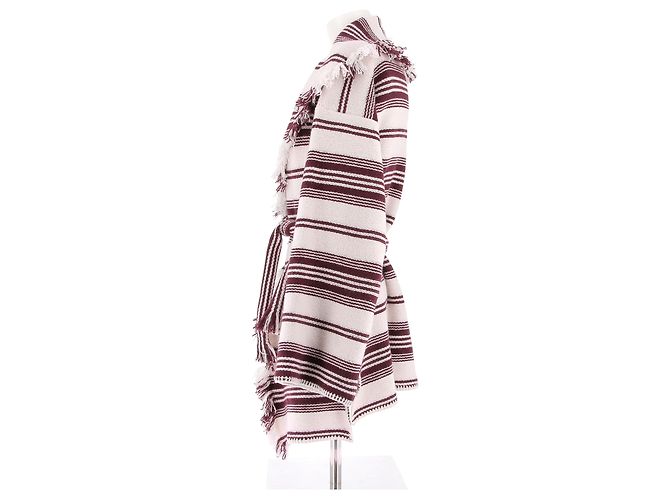 Dior Jacken T.FR 40 Wolle Bordeaux - Ansicht 4