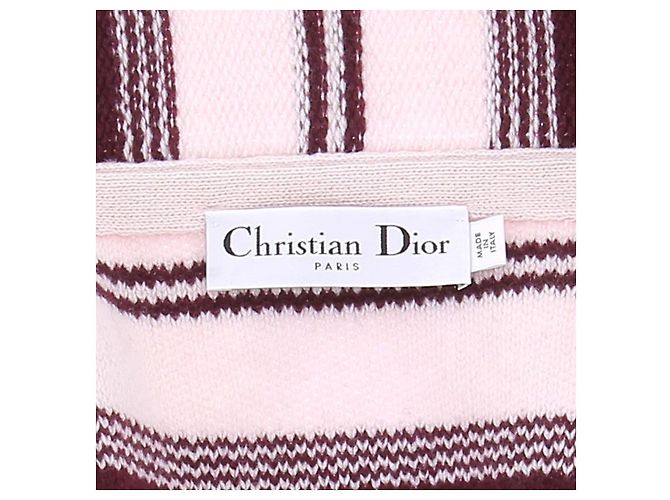 Dior Jacken T.FR 40 Wolle Bordeaux - Ansicht 5