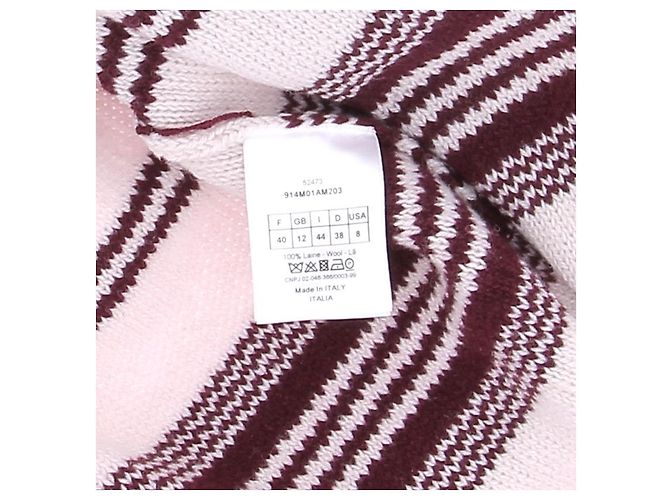 Dior Jacken T.FR 40 Wolle Bordeaux - Ansicht 6