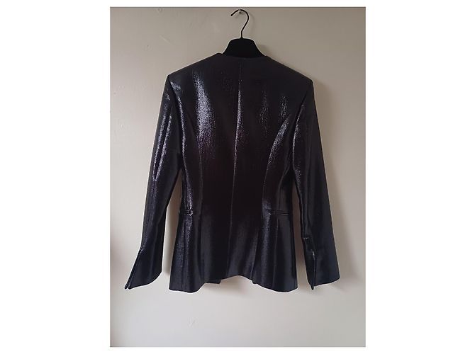 Blazer Balmain de lana negro - vista 4