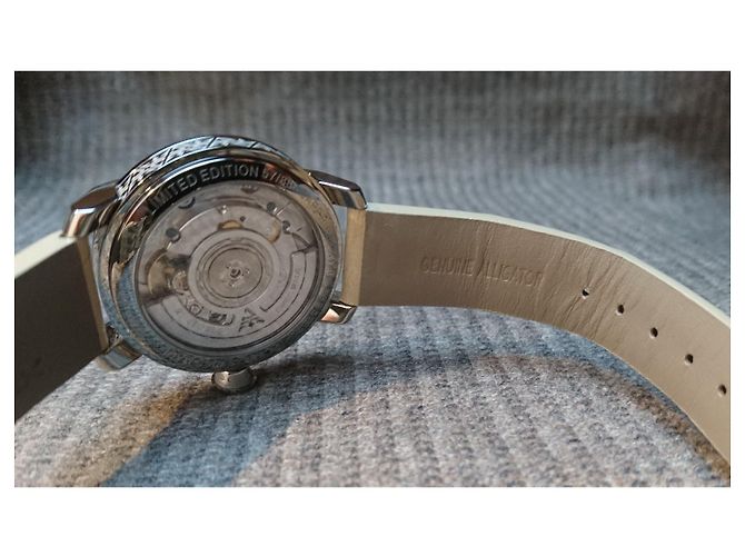 Autre Marque Orologio automatico da donna Catorex ref. 4171-1 Swiss Made, quadrante con diamanti Argento Beige - vista 9