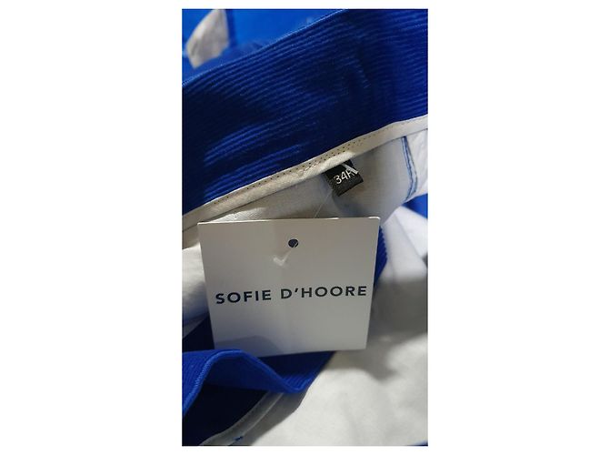 Sofie d'Hoore Cordhose in Sageblau - Ansicht 7