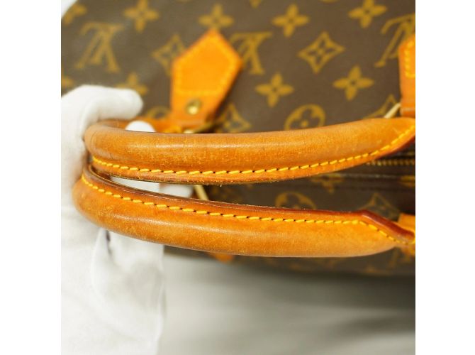 Borsa Louis Vuitton Monogram Speedy 30 Marrone - vista 10