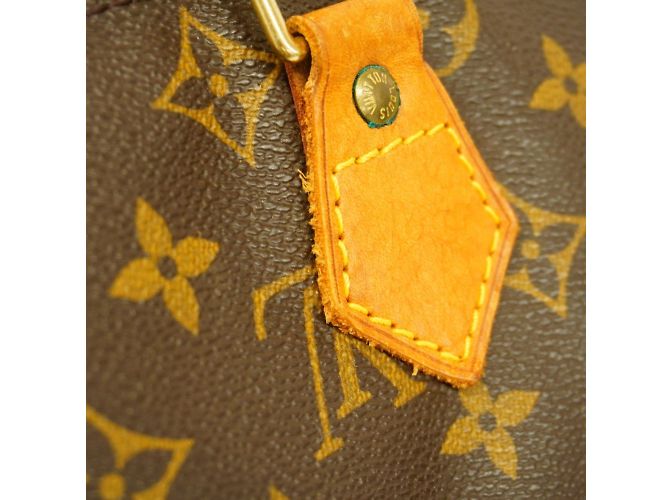 Borsa Louis Vuitton Monogram Speedy 30 Marrone - vista 15