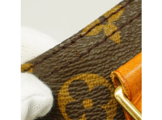 Borsa Louis Vuitton Monogram Speedy 30 Marrone - vista 7
