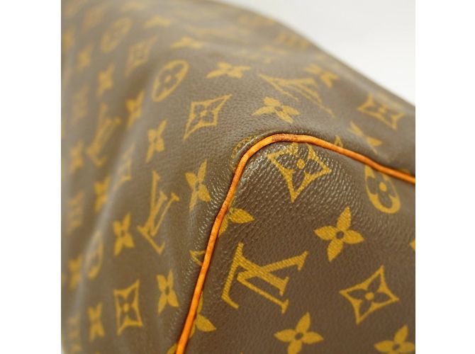 Borsa Louis Vuitton Monogram Speedy 30 Marrone - vista 9