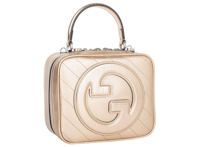Borsa Gucci Blondie Small con manico dorato - vista 2