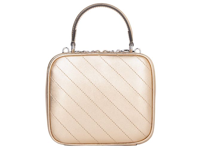 Borsa Gucci Blondie Small con manico dorato - vista 4