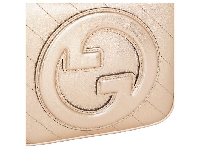 Borsa Gucci Blondie Small con manico dorato - vista 5
