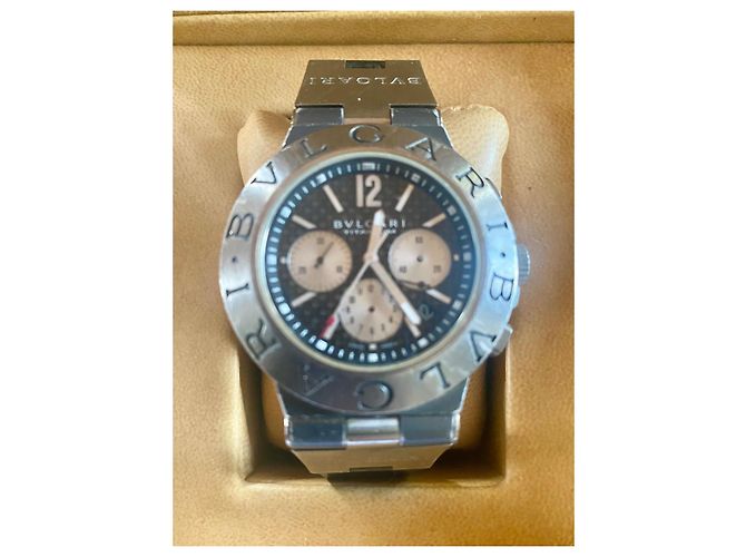 Bulgari 44 mm BVLGARI DIAGONNO Nero - vista 10