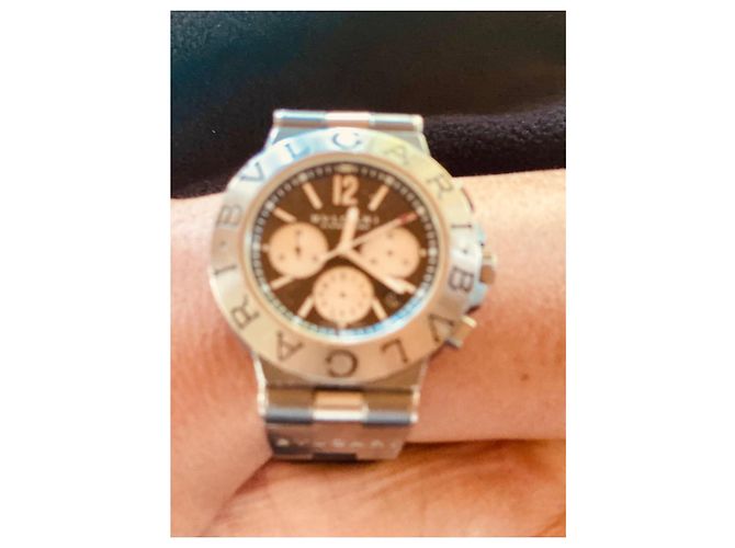 Bulgari 44 mm BVLGARI DIAGONNO Nero - vista 11
