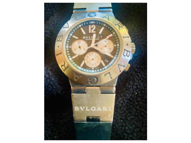 Bulgari 44 mm BVLGARI DIAGONNO Nero - vista 12