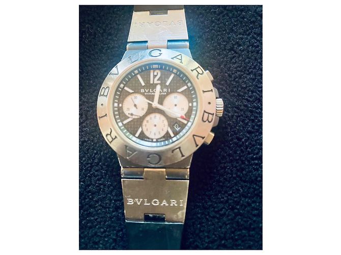 Bulgari 44 mm BVLGARI DIAGONNO Nero - vista 15