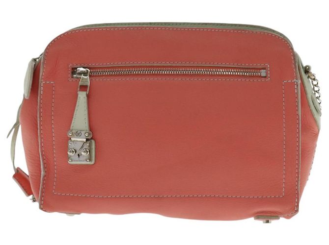 LOUIS VUITTON Pochette Corail Borsa a Spalla in Pelle Rosa M94181 LV Auth bs18764 - vista 13