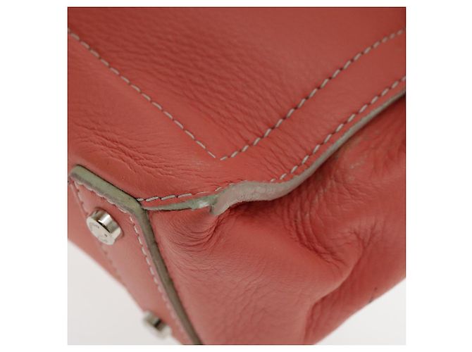 LOUIS VUITTON Pochette Corail Borsa a Spalla in Pelle Rosa M94181 LV Auth bs18764 - vista 9